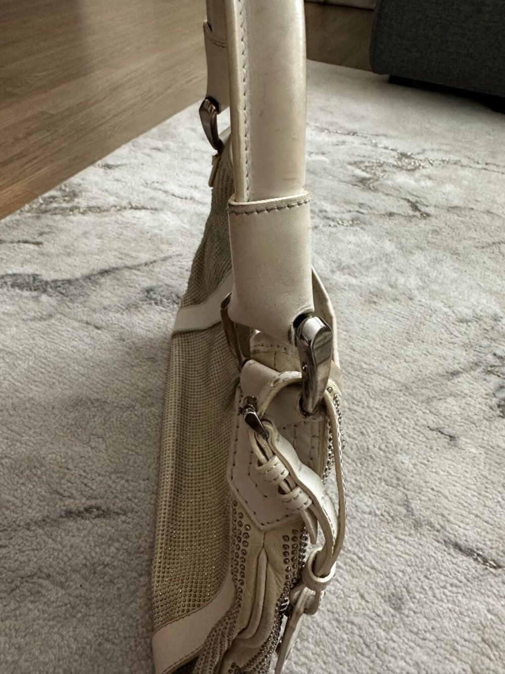 Burberry Prorsum Phoebe Studded Leather Hobo Bag - Picture 15 of 15